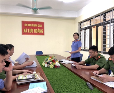 Viện KSND huyện Ứng Hòa kiểm sát trực tiếp công tác thi hành án hình sự tại...